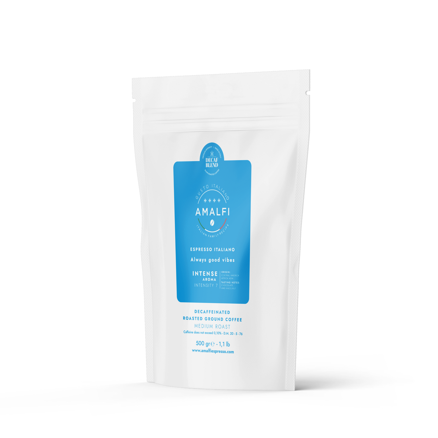 Decaffeinated Ground Coffee - Intense Aroma